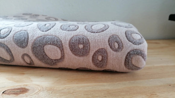 Kuschelfleece Hundedecke Leo, hell