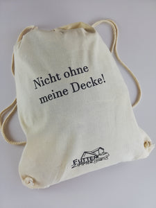 Beutel für Decken - Nicht ohne meine Decke!